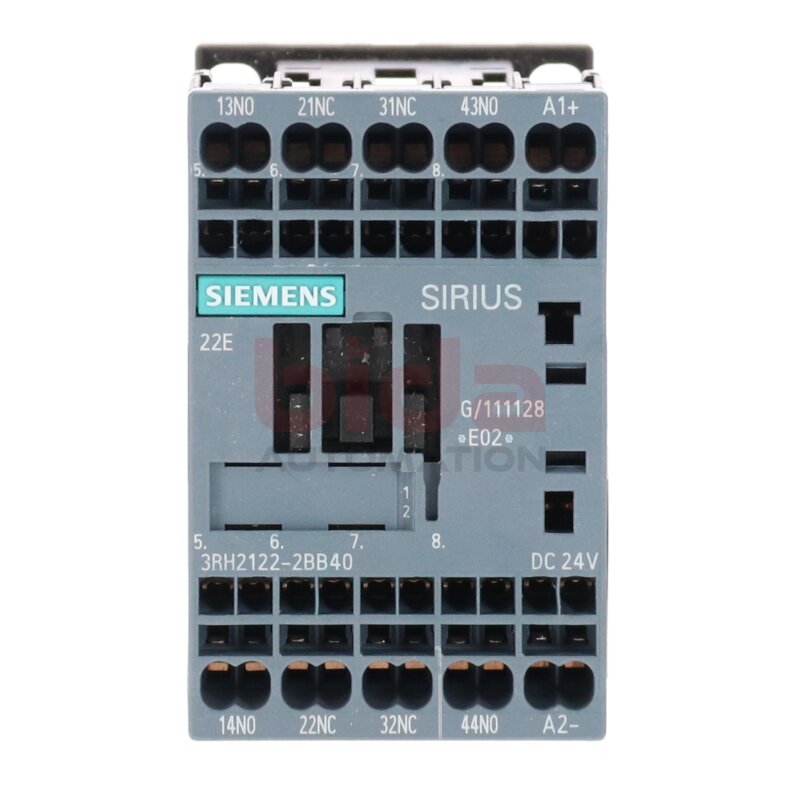 Siemens 3RH2122-2BB40 / 3RH2 122-2BB40 Hilfssch&uuml;tz Auxiliary Contactor