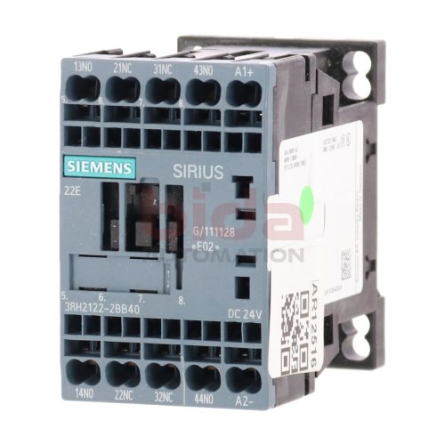 Siemens 3RH2122-2BB40 Hilfssch&uuml;tz Auxiliary Contactor