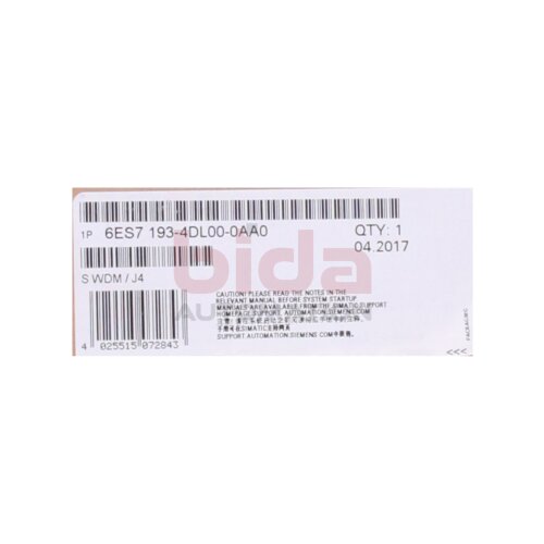 Siemens 6ES7193-4DL00-0AA0 / 6ES7 193-4DL00-0AA0 SIMATIC DP, Terminalmodul TM-C120C f&uuml;r ET 200S Compact