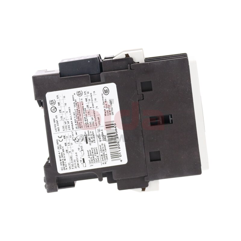 Siemens 3RT1025-3KB40 (3RT1025-3K..0) Leistungssch&uuml;tz Power Contactor 400V