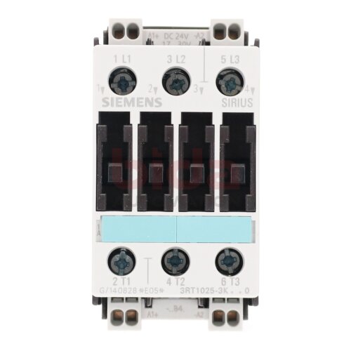 Siemens 3RT1025-3KB40 (3RT1025-3K..0) Leistungssch&uuml;tz Power Contactor 400V