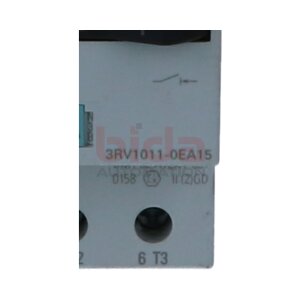 Siemens 3RV1011-1EA15 / 3RV1 011-1EA15 Leistungsschalter...
