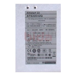 Schneider Electric  ATS22D32Q Sanftanlasser / soft...
