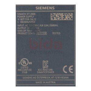 Siemens 6EP1334-1AL12 SITOP SIMATIC ET 200 B 10 A...