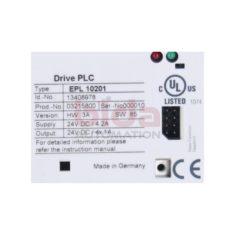 Lenze EPL 10201 (13408978) Erweiterungskarte / Extension Board
