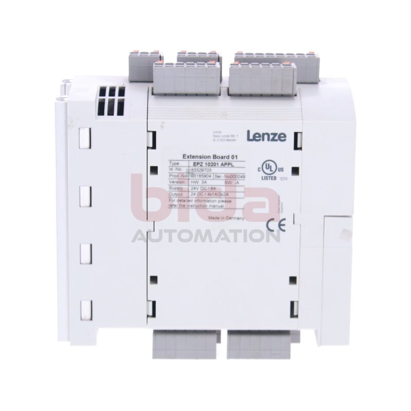 Lenze EPL 10201 (13408978) Erweiterungskarte / Extension Board