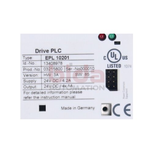 Lenze EPL 10201 (13408978) Erweiterungskarte / Extension Board