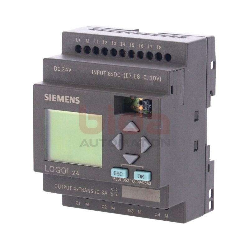 Siemens 6ED1052-1CC00-0BA3 / 6ED1 052-1CC00-0BA3 LOGO! 24 Logikmodul