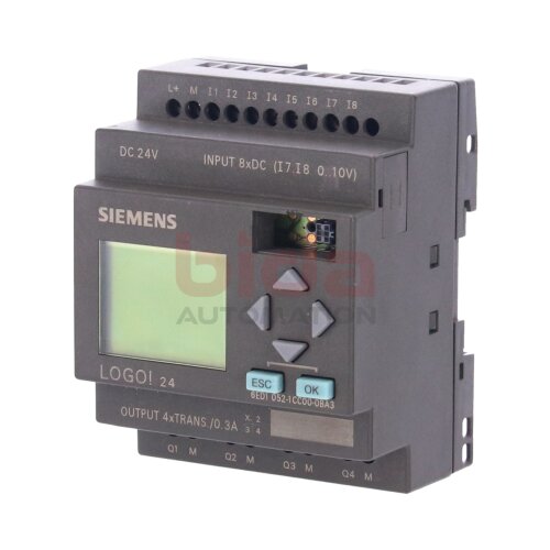 Siemens 6ED1052-1CC00-0BA3 / 6ED1 052-1CC00-0BA3 LOGO! 24 Logikmodul