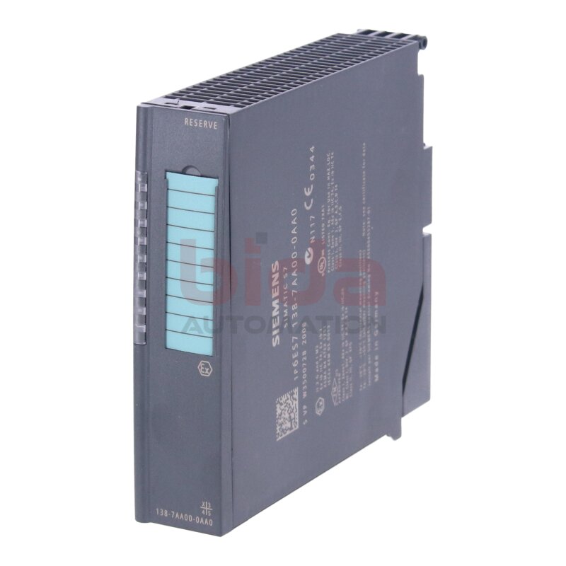 Siemens 6ES7138-7AA00-0AA0 / 6ES7 138-7AA00-0AA0 SIMATIC Reservemodul f&uuml;r ET200iSP Reserve module