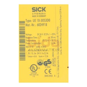 Sick UE10-30S3D0 (6024918) Sicherheitsrelais / Safrty relay