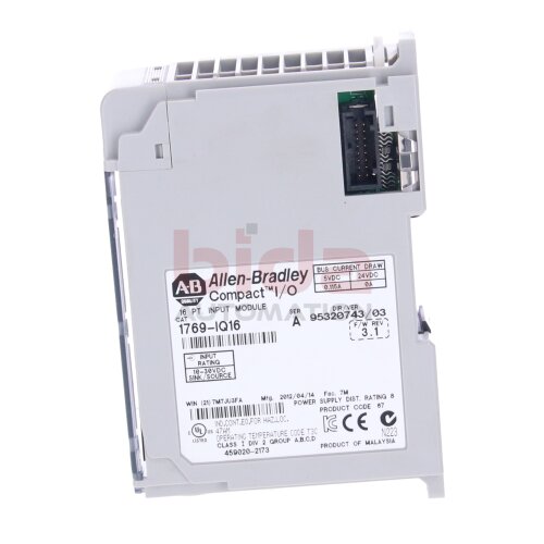 Allen-Bradley 1769-IQ16/A Eingangsmodul /  Input module
