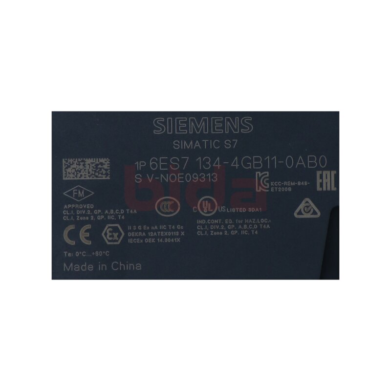 Siemens 6ES7134-4GB11-0AB0 SIMATIC DP Elektronikmodul f. ET200S