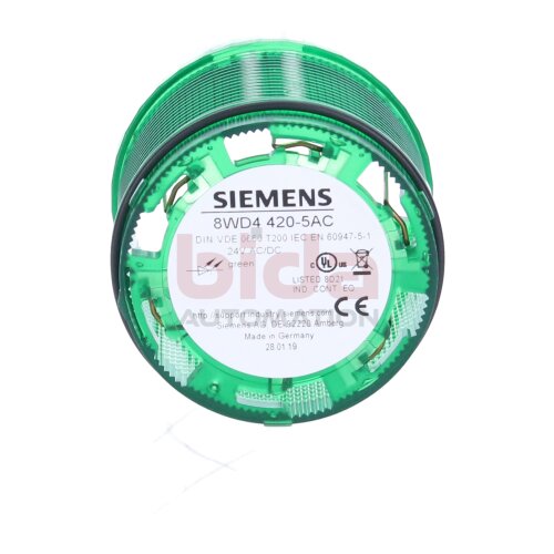 Siemens 8WD4420-5AC/ 8WD4 420-5AC  / Dauerlichtelement / Permanent light element 24 V