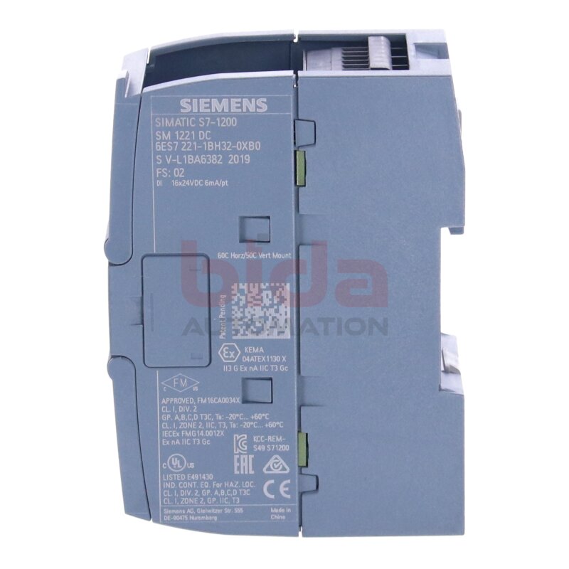 Siemens 6ES7221-1BH32-0XB0 / 6ES7 221-1BH32-0XB0 SIMATIC S7-1200, Digitaleingabe / digital input  SM 1221