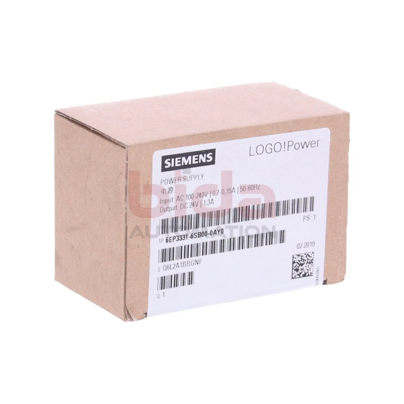 Siemens 6EP3331-6SB00-0AY0 LOGO! Power Geregelte Stromversorgung