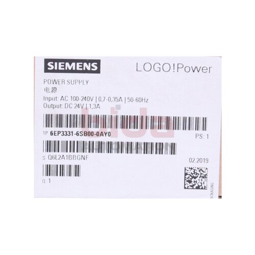 Siemens 6EP3331-6SB00-0AY0 LOGO! Power Geregelte Stromversorgung