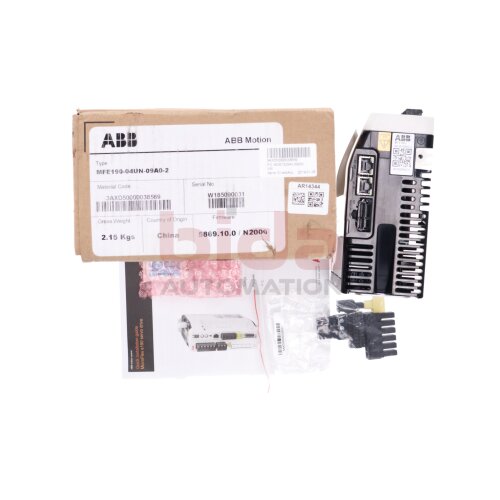 Kopie von ABB MFE190-04UN-09A0-2 Frequenzumrichter / Frequency Converter 105-264 VAC 20 A #1