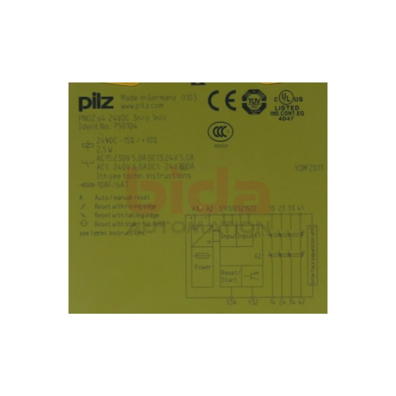 Pilz PNOZ s4 (750104) Sicherheitsrelais Safety Relay