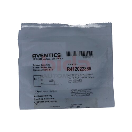 AVENTICS R412022869 Sensor 10-30V