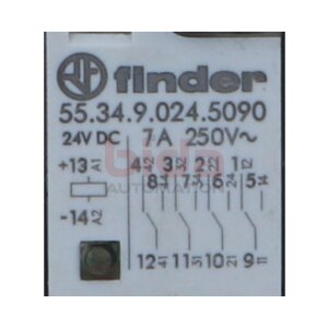 finder 55.34.9.024.5090 Steckrelais Plug-in relay