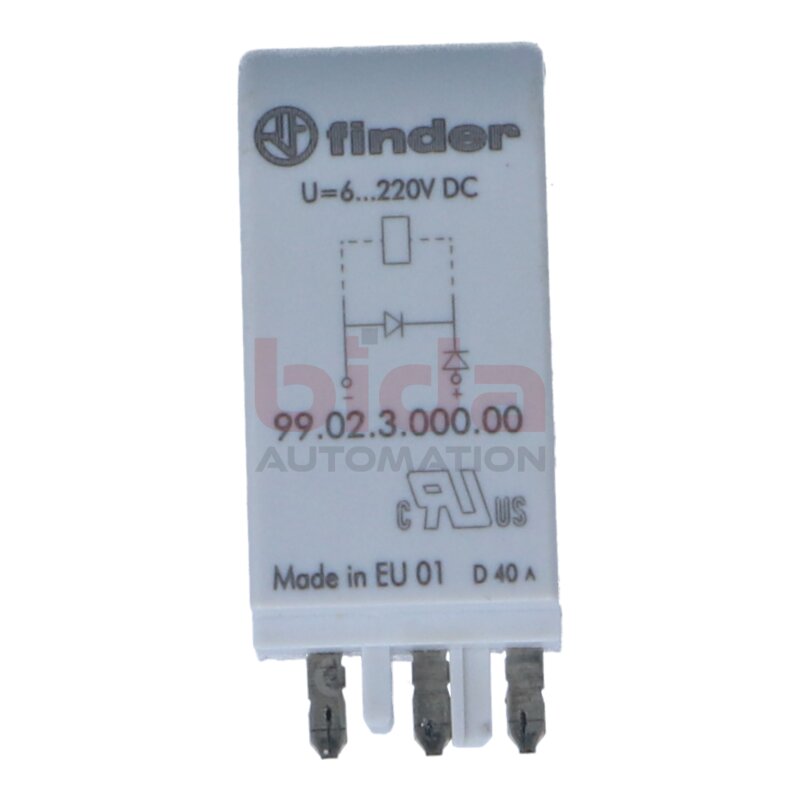 finder 99.02.3.000.00 Steckmodul Plug-in module