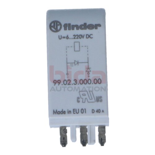 finder 99.02.3.000.00 Steckmodul Plug-in module