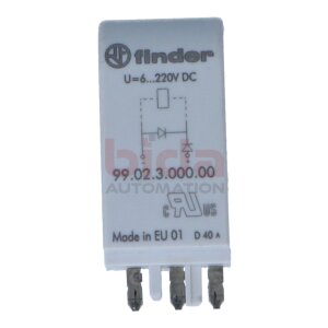 finder 99.02.3.000.00 Steckmodul Plug-in module