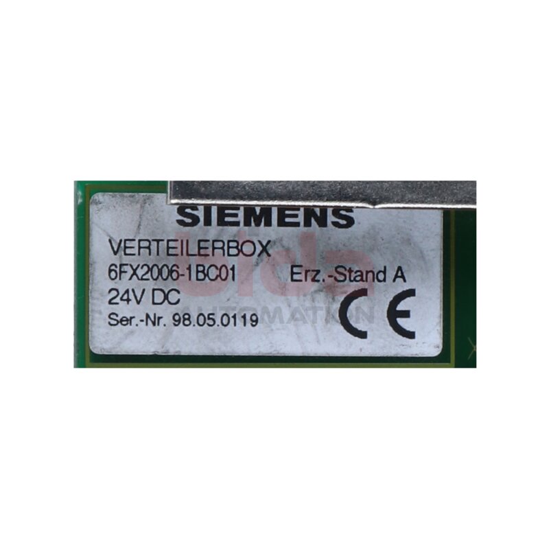 Siemens 6FX2006-1BC01 / 6FX2 006-1BC01 Verteilerbox Distribution box