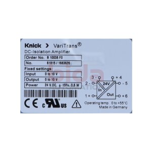 KNICK B 10038 F0 (61815/1683626)  DC-...