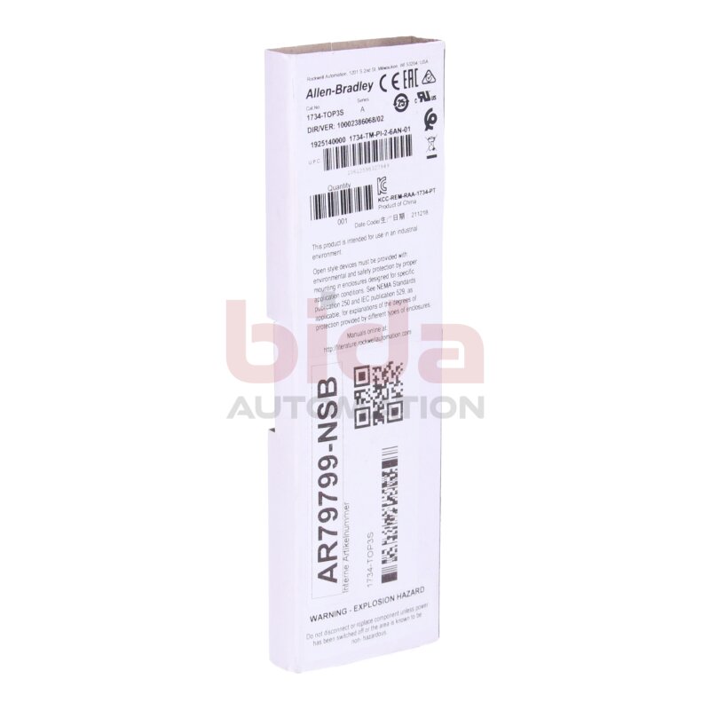 Allen-Bradley 1734-TOP3S POINT I/O Terminal Base
