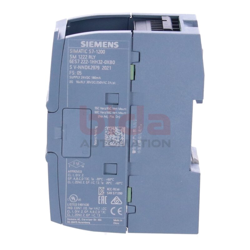 Siemens 6ES7222-1HH32-0XB0 SIMATIC S7-1200 Digitalausgabe SM 1222 Digital output