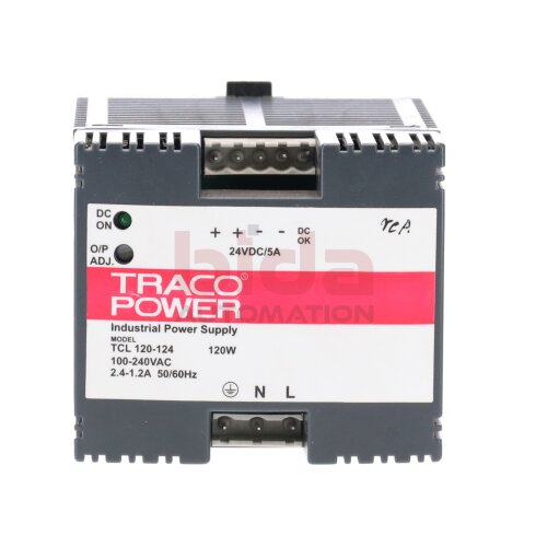Traco power TCL 120-124 Netzteil Power Supply 24VDC 5A 100-240VAC