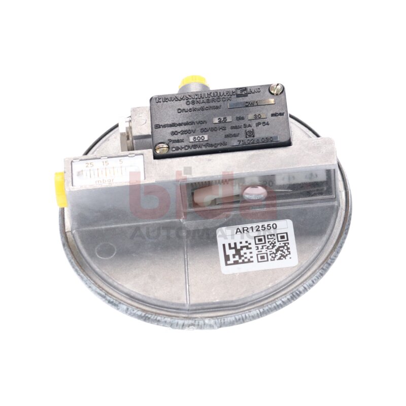 Kromschr&ouml;der DW1 Druckw&auml;chter Pressure switch 60-250V 2,5-30 mbar