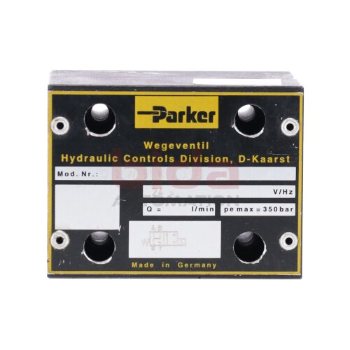 Parker D3W51KJJ23 IL Wegeventil Directional Valve 350bar