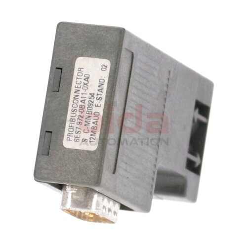 Siemens 6ES7 972-0BA11-0XA0 / 6ES7972-0BA11-0XA0 Anschlussstecker f&uuml;r Profibus Connector for Profibus