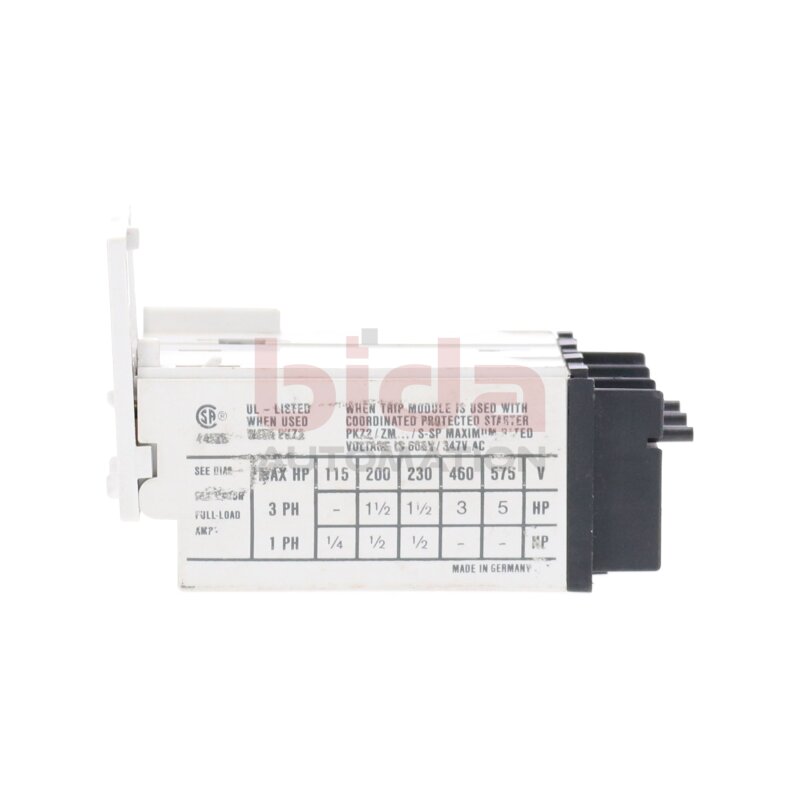 Moeller ZM-6-PKZ2 Motorschutzschalter Motor Protection Switch