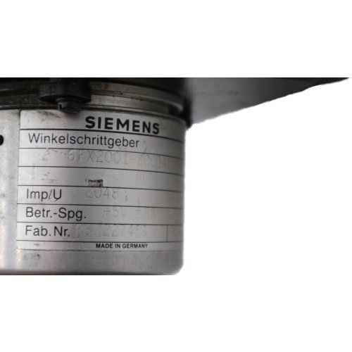 Siemens 1FT5074-0AF01-0-Z 3~Permanent-Magnet-Motor Servomotor Motor 6FX2001