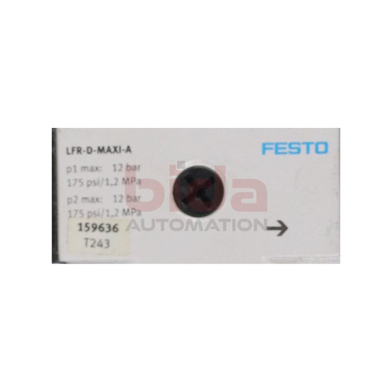 Festo LFR-D-MAXI-A (159636) Filterregelventile Filter control valves 12bar