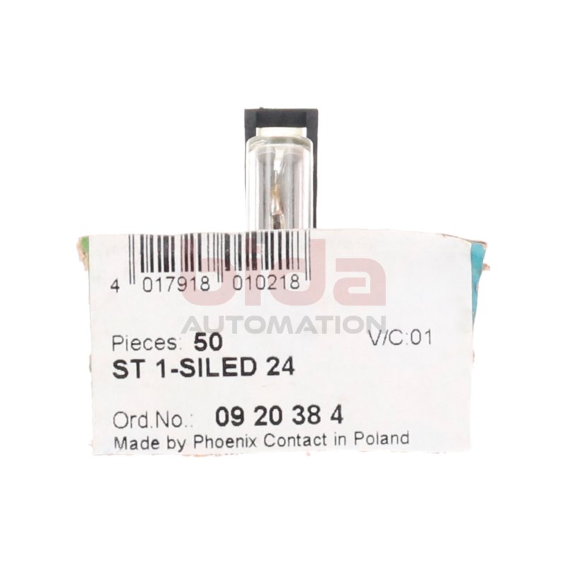 Phoenix Contact ST1-SI 500V 10A (09 20 38 4) Sicherungsstecker Fuse Plug