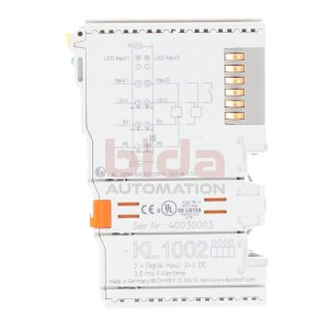 Beckhoff KL1002 Busklemme Busclamp 24 V DC