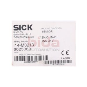 Sick i14-M0213 (6025060) Sicherheitsschalter Safety switch