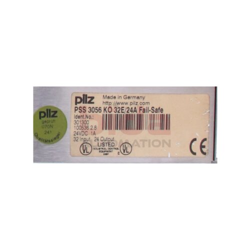 PILZ PSS 3056 K0 32E/24A (301300) Ausfallsicher Fail Safe