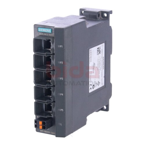 Siemens 6GK5005-0BA00-1AA3 / 6GK5 005-0BA00-1AA3 SCALANCE X005