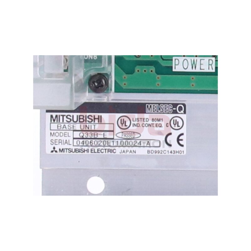 Mitsubishi Q33B-E Hauptgrundeinheit Main base unit