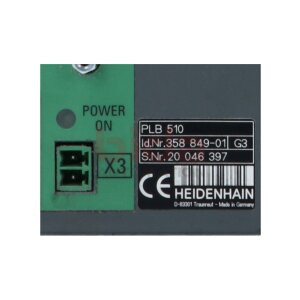 Heidenhain PLB 510 (358849-01) Basismodul Basic module
