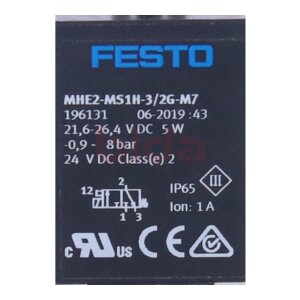 Festo MHE2-MS1H-3/2G-M7 (196131) Magnetventil / Solenoid...