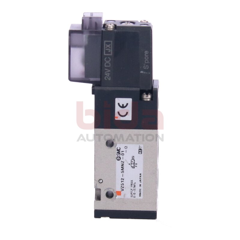 SMC VZ512-5MNZ-01 Pneumatik-Magnetventil / Pneumatic solenoid valve 24V