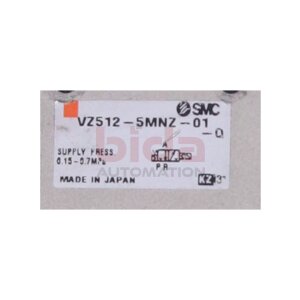 SMC VZ512-5MNZ-01 Pneumatik-Magnetventil / Pneumatic...