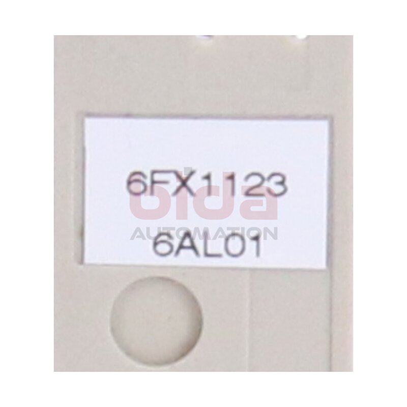 Siemens 6FX1123-6AL01 / 6FX1 123-6AL01 SINUMERIK 3, 8, 850 PLC-SPEICHER, 32 KB RAM